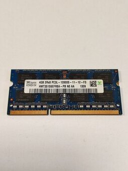 RAM 4GB DDR3 1600Mhz SO-DIMM (do NB/NAS) otestovaná