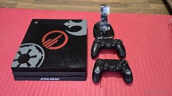 Playstation 4 PRO 1TB Star Wars limited edition 2 ovladace