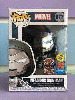 figurka Funko Pop Infamous Iron man 677 - glow in the dark