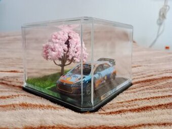 Výstavní vitrína na modely aut 1:64 - 1