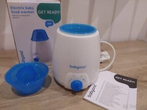 Ohřívač lahví elektrický+odkapávací stojánek na láhve a dudl