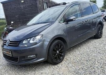 Volkswagen Sharan 2,0 DSG PANO LED 7MÍST ROZVODY nafta