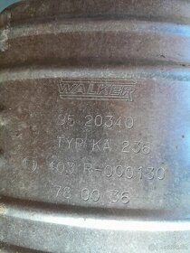 MB A 190 w201 katalyzátor