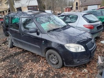 Škoda Roomster, 1.4i, 63.kw, motor BXW, náhradní díly