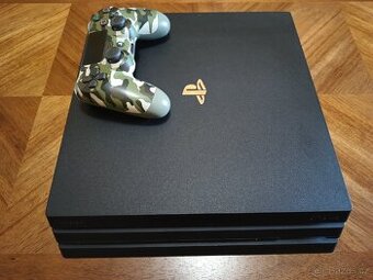 PS4 pro 1tb 1x ovladač a 7 her