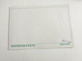 Prospekt Jaguar Sovereign 4.2 1983 Holand