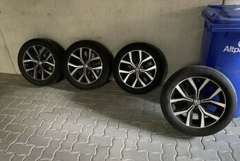 Nivelles VW 5x112 r17 + pneu continental 215/55