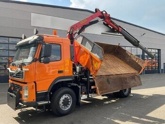 Volvo FM 340 4x4 / Palfinger 10 tunmetr / 184tkm/ sklápěč
