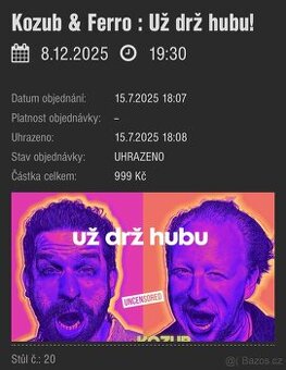Kozub & Ferro: Už drž hubu