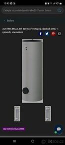 AUSTRIA EMAIL HR 300 nepřímotopný zásobník 300l, 1 výměník,