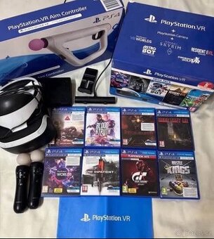 Virtuální realita ps4 ps5 , playstation VR , ps4 vr