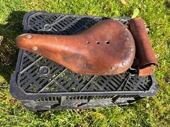 Originální kožené sedlo na kolo