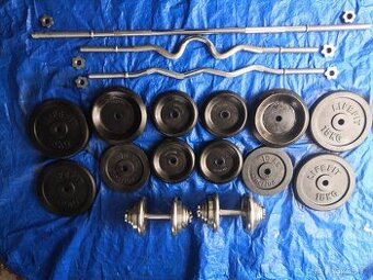 Posilovací sada 220kg