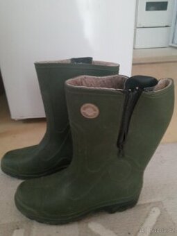 Pánské pracovní gumové boty vel. 10/45