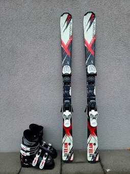 Lyže TECNO PRO, 120 cm + lyžáky NORDICA