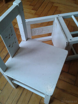 DETSKE ZIDLIZCKY IKEA STABILNI PEVNE 2X