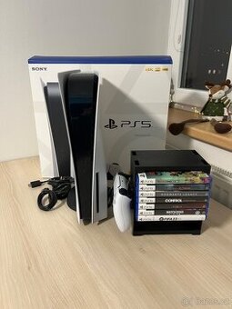 Herní konzole PS5 / PlayStation 5 s mechanikou