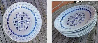 6x hluboký jídelní talíř Henriette