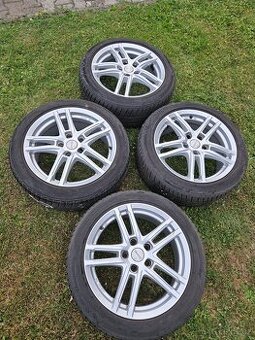 Hliníkové disky s zimními Barum pneumatikami