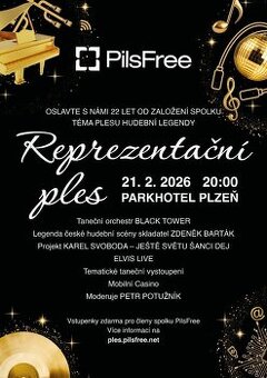 Ples Pilsfree 2026