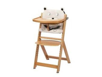 Dětská rostoucí jídelní židlička Toto se sedákem (medvěd)