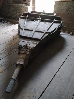 Starožitný kovářský měch velký, původní kus