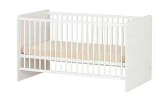 Dětská postýlka s matrací 140x80