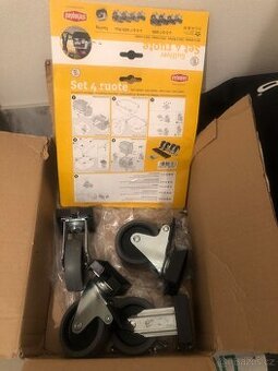 Kolečka 4ks k přepravkám Gulliver