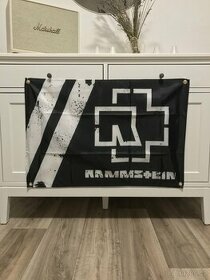 Vlajka Rammstein - bílá
