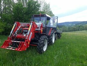 Zetor 7245 s novým čelním nakladačem