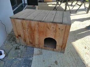 Zateplená bouda pro kocku/malý pes - 1