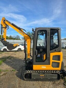 Bagr TW20, minibagr 2t s motorem Kubota - 3 válce