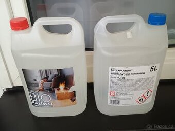 5L biolíh biopalivo bioetanol bio krb bez zápachu