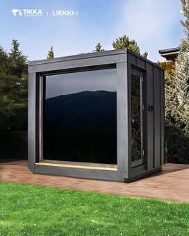 [Speciální nabídka] Zahradní sauna TIKKA model LIEKKI BLACK