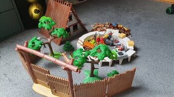 Prodám playmobil asterix a obelix vesnice - 1