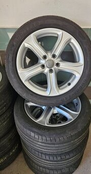 Prodám Alu kola 5x112 R17 - 225/50/R17 Letní