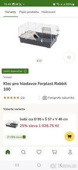 Klec feraplast 100