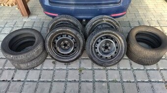 Kola 185/60/15 8ks + disky 5x100 R15