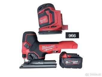 Set Milwaukee excentrická bruska + přimočará pila