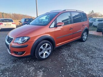 VW TOURAN CROSS 2.0TDI, 6 rychl., ALU, 191.000KM, FACELIFT