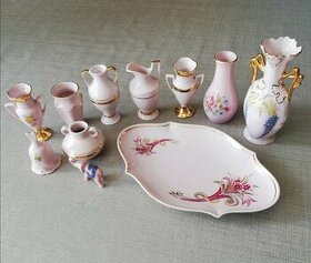 Růžový porcelán H&C Czech