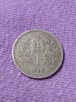 1 koruna 1898 bz FJI RU