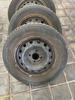 Sada plechových kol 4x108 r14