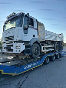 Iveco stralis 350 TŘÍSTRANNÝ SKLÁPĚČ 6x2