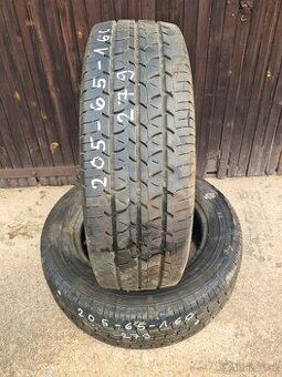 Letní zátěžové pneu 205/65 R16C Barum 2Ks