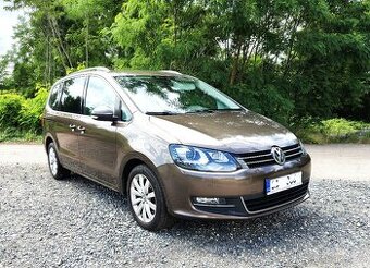 VW Sharan 2.0TDI 4x4, 7MÍST, Původ ČR, Servis