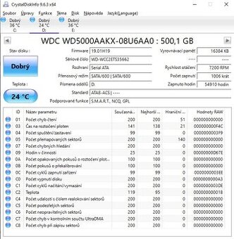 HDD WD různé velikosti - 1