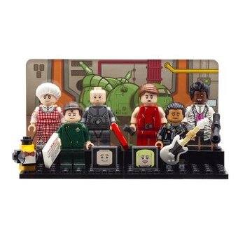 Lego minifigurky Červený trpaslík