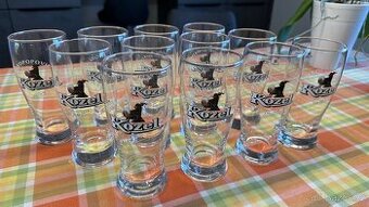 Pivní sklenice Velkopopovický kozel 0,3l sada 12 ks