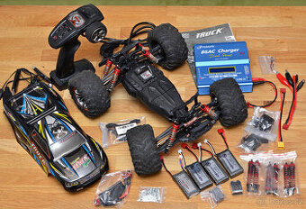 RC auto Monster Truck Spirit 9125 1:10 RTR + příslušenství
